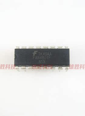 〖全新原装〗FAN4801 FAN4801F 直插16脚 电源管理IC芯片 零配件