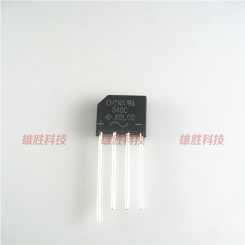 〖全新原装〗KBL02 KBL02G 整流桥堆 排桥 200V 4A 电子元器件