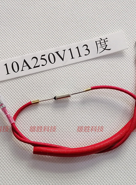 取暖器暖风机带电线RY金属温度保险管丝BF113 TF113℃度 250V 10A