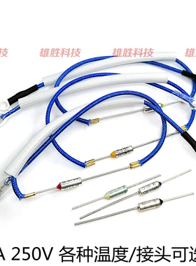 电饭煲电压力锅通用TF金属温度保险管丝熔断器带电线 15A RY 250V