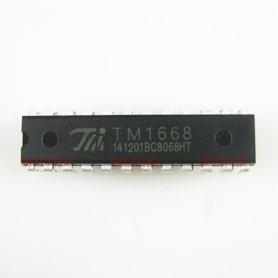 〖原装拆机〗TM1668 直插 LED驱动控制IC芯片 集成电路 零配件