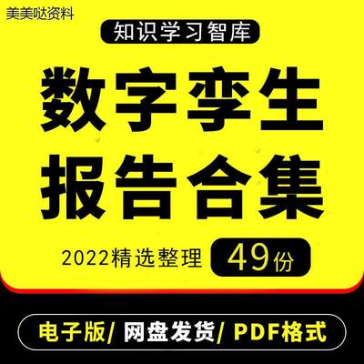 2022年数字孪生体行业研究分析报告虚拟仿真映射智慧城市白皮书