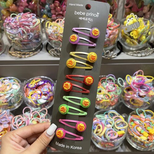 韩国bebeprince棒棒糖BB夹碎发
