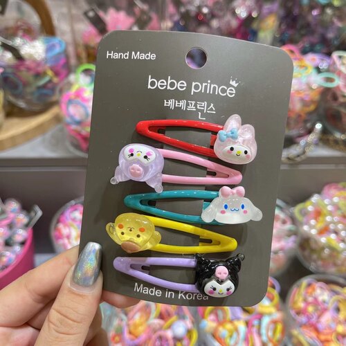 卡通三丽鸥彩色bb夹碎发夹发卡