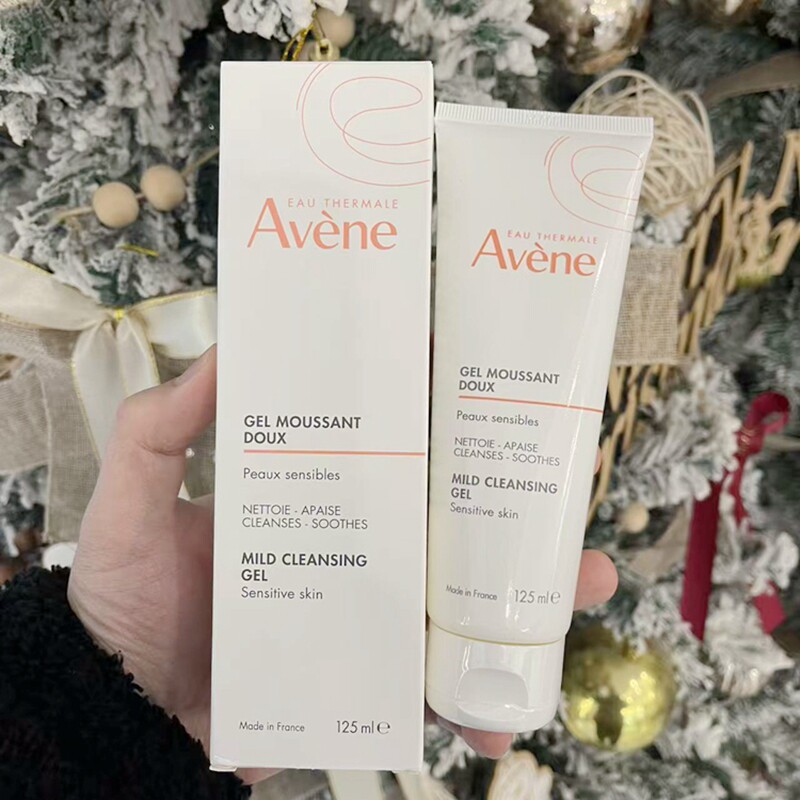 国内柜台正品雅漾舒润平衡洁肤凝胶洁面乳125ml水洗起泡沫洗面奶