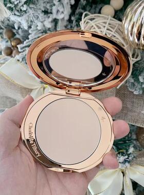 CharlotteTilbury CT粉饼白月光清透持久柔焦极细00小金盘01Fair