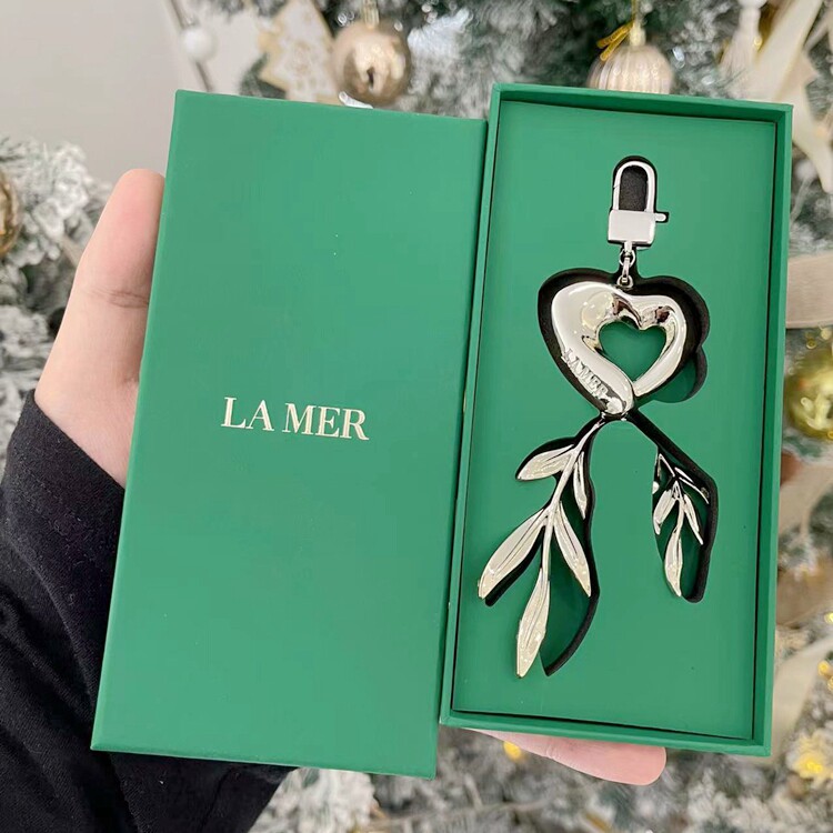 国内柜台正品lamer海蓝之谜挂坠情人节限定挂件钥匙链钥匙扣礼品