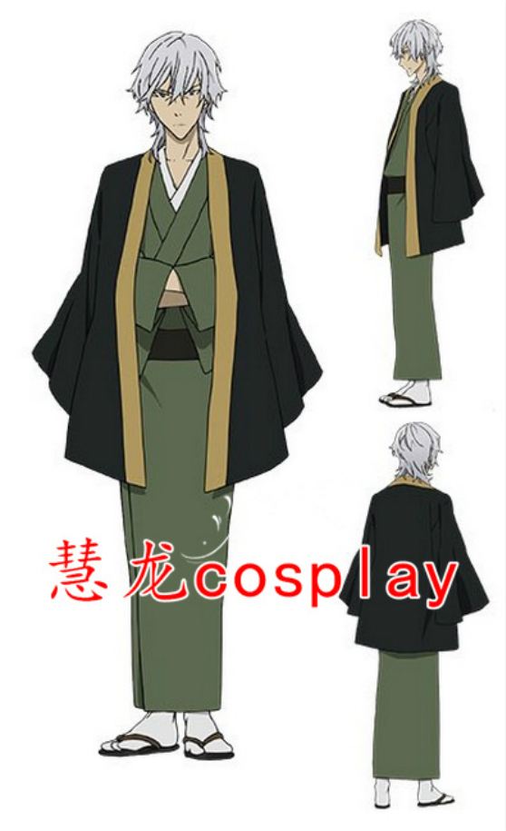 文豪野犬 福泽谕吉 和服浴衣 cosplay服装 现货包邮 送二指袜