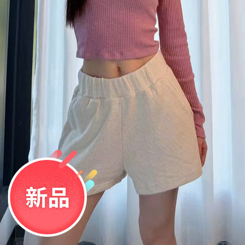 【数量有限】澳洲出口原单R家 夏装新款 纯色针织极简短裤 女