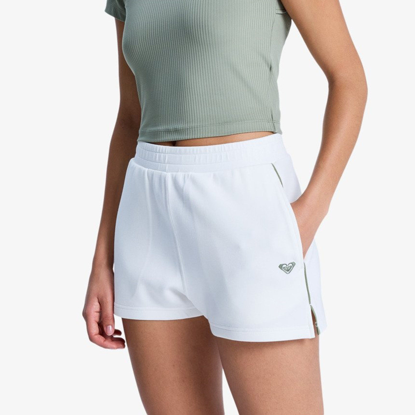 【极简LOGO】澳洲出口原单夏装新款莫代尔简约宽松运动休闲短裤女