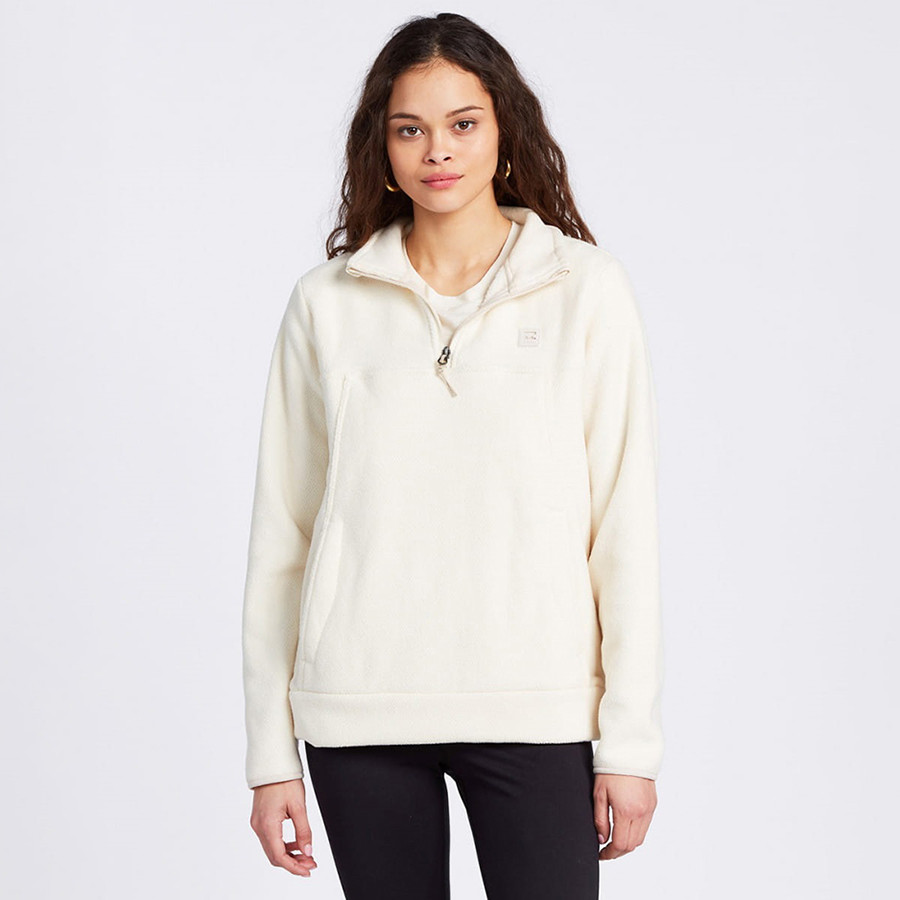 【纯色保暖】澳洲出口原单 秋冬新款 半拉链户外半高领卫衣 女