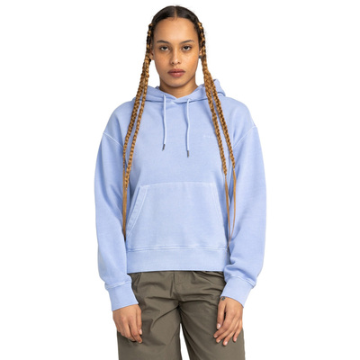 【纯色极简】美国滑板出口原单 春装新款 水洗纯色连帽套头卫衣女