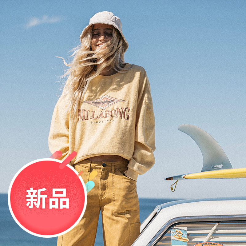 【复古LOGO】澳洲出口原单 秋冬新款 纯色毛棉加绒创意套头卫衣女