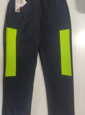 可定做中小学生男女校裤浅绿色果绿色宽边6厘米松紧腰散口长裤棉