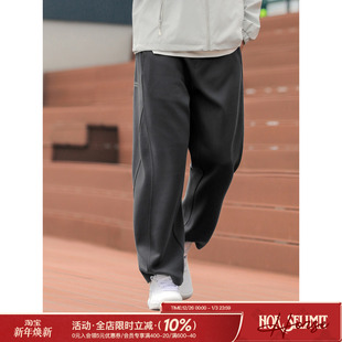 冬季 子休闲长裤 新款 男生运动裤 高级灰色直筒加绒卫裤 吕小虎ACTUP