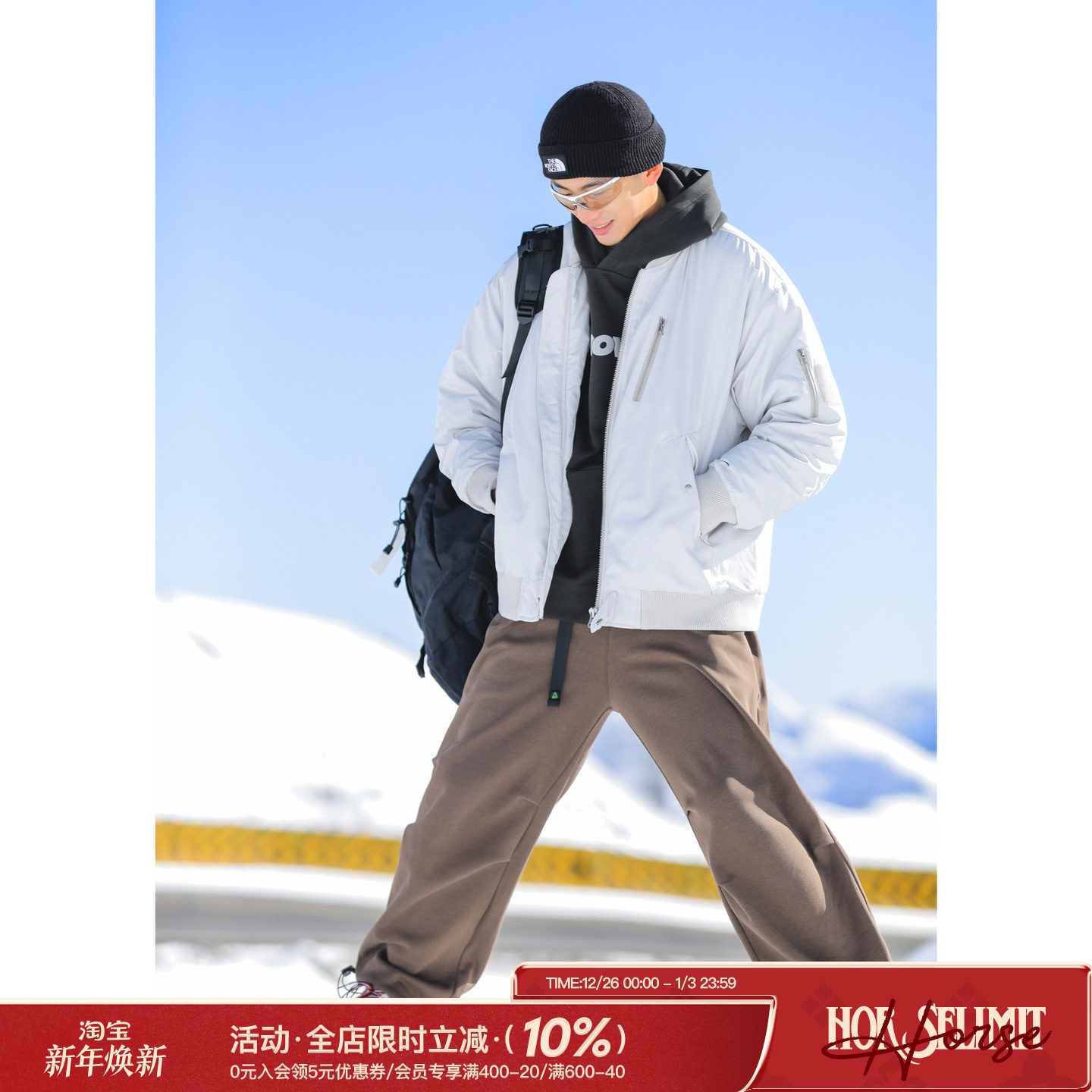 吕小虎美式加厚保暖多口袋棉衣男