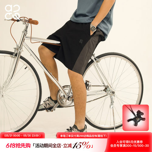ACTUP夏季防泼水男生五分短裤