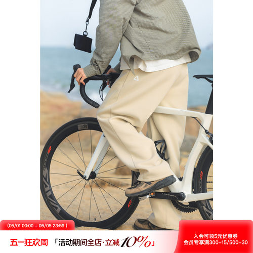 潮流重磅卫裤直筒休闲运动裤