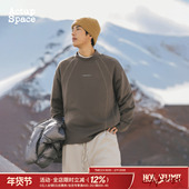 吕小虎ACTUP 宽松卫衣半高领上衣 T恤男内搭打底衫 秋冬季 德绒长袖