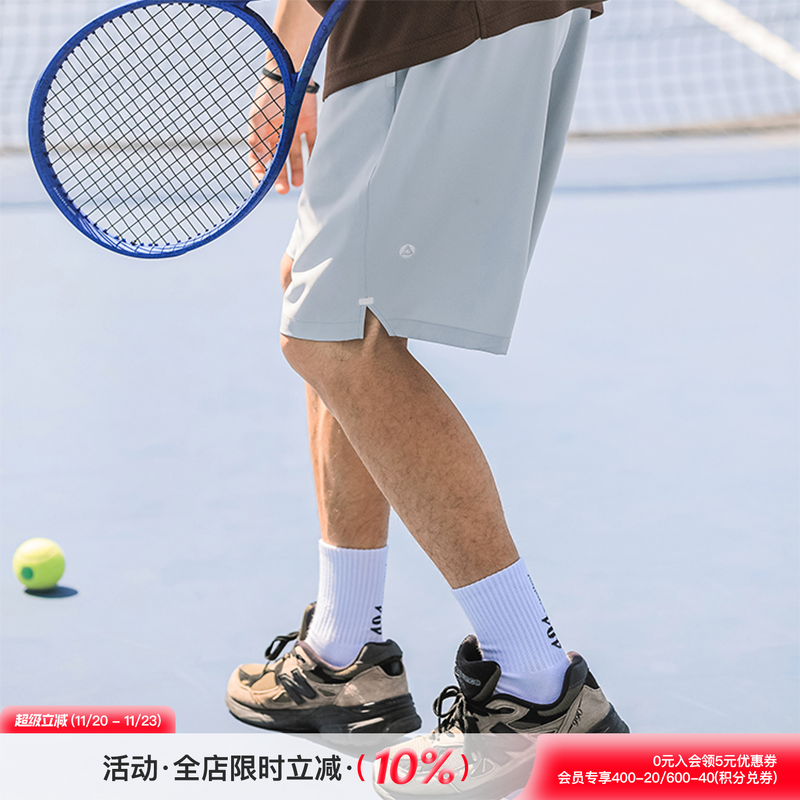 吕小虎美式透气立体反光烫画短裤