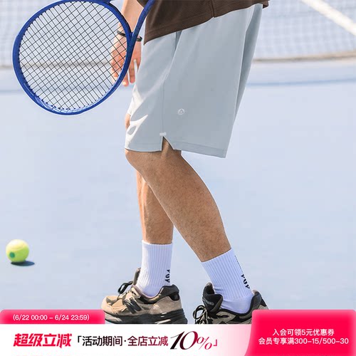 吕小虎美式透气立体反光烫画短裤