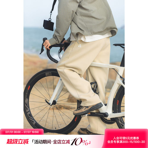 潮流重磅卫裤直筒休闲运动裤