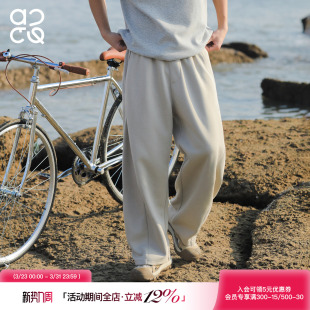 弯刀卫裤 新款 男士 cleanfit通勤休闲裤 吕小虎ACTUP 阔腿裤 2026春季