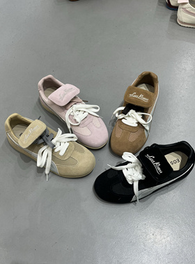 EOS真皮女鞋春夏时尚百搭平底休闲运动板鞋网面透气德训鞋82300-1