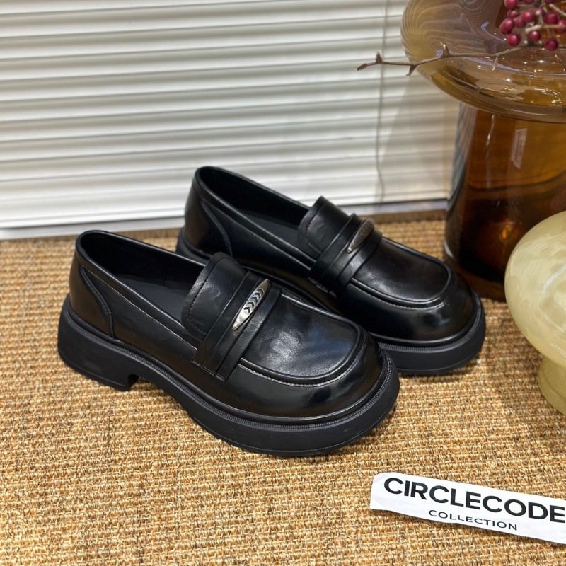 IG莱熙妮复古乐福鞋女春季新款简约舒适休闲百搭一脚蹬英伦风单鞋,女鞋,乐福鞋（豆豆鞋）,淘宝优惠券,粉丝福利购,淘宝优惠卷