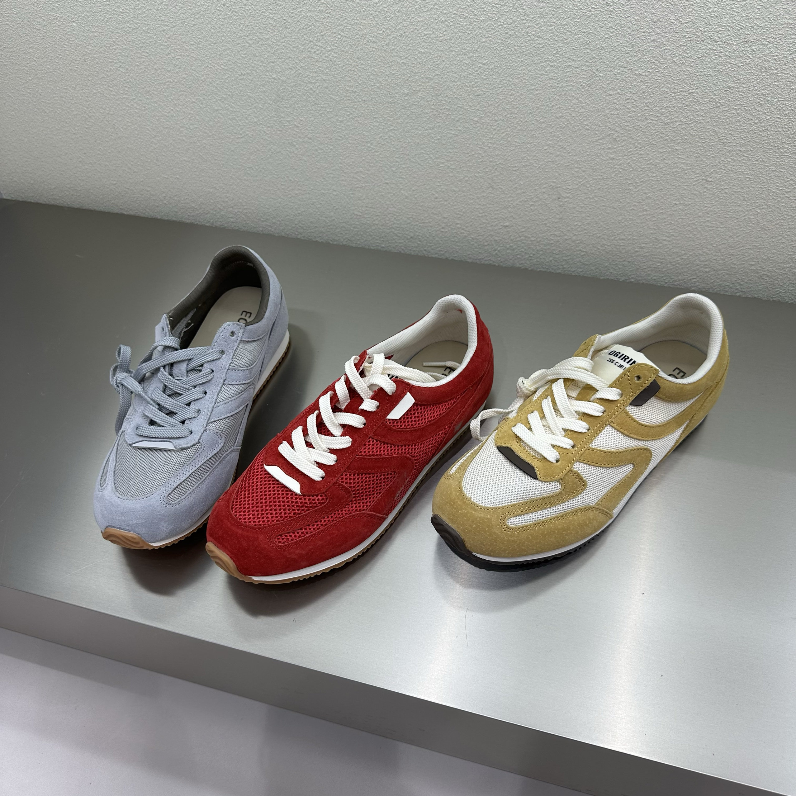 EOS 25ss春季新款复古德训鞋女运动休闲鞋百搭透气平底板鞋2539-1图片