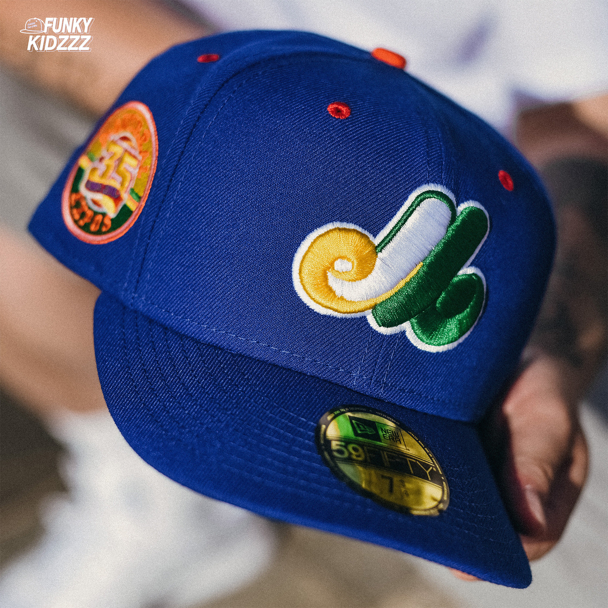 New Era美版MLB 蒙特利尔博览会35周年限量全封平檐棒球帽59FIFTY