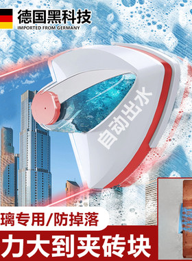 德国擦玻璃神器家用双面擦窗户2024新款磁吸高层窗外家政保洁专用