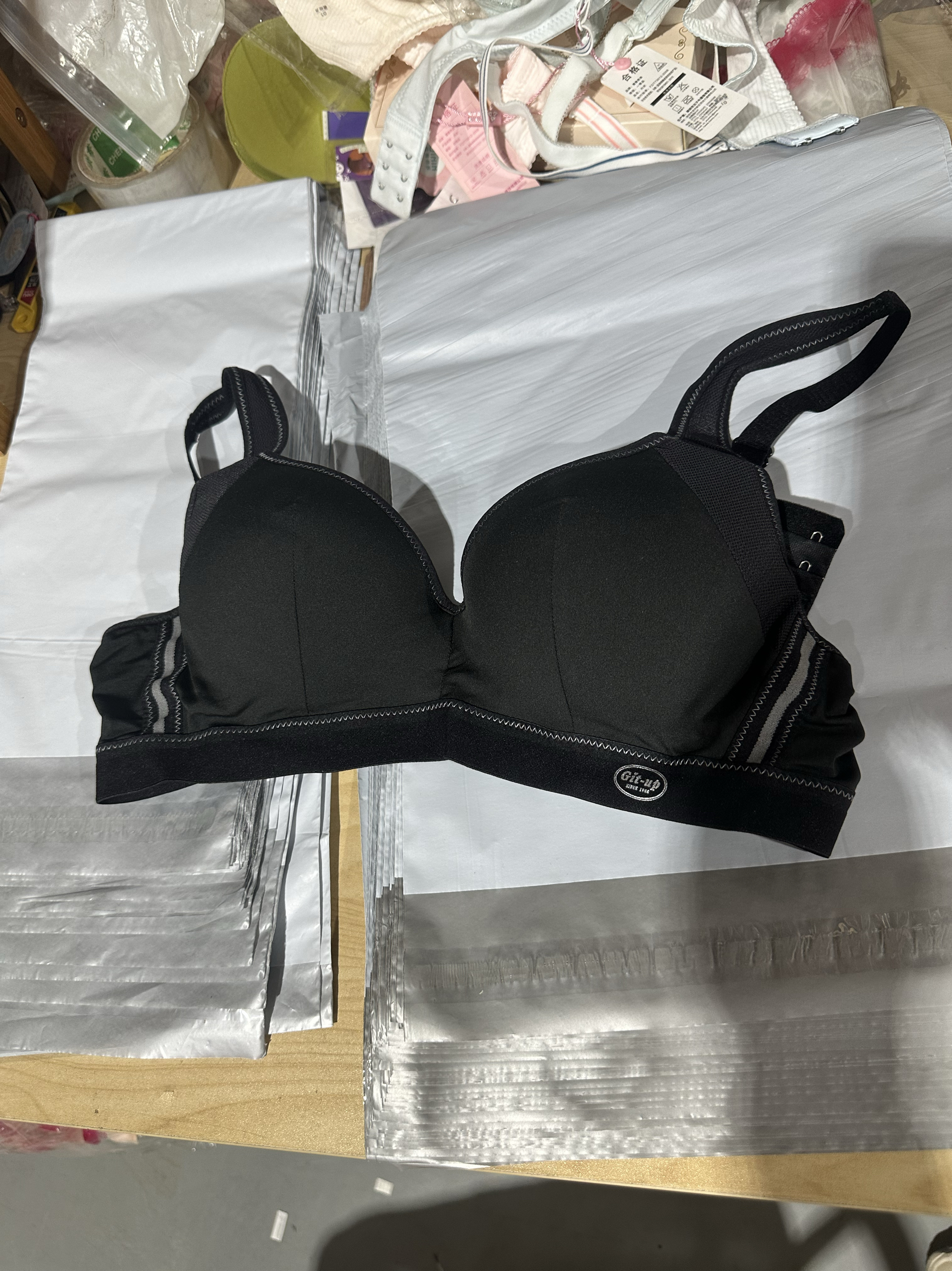 少女文胸发育期运动三阶段无痕透气高中大学生无钢圈防震BZX0157