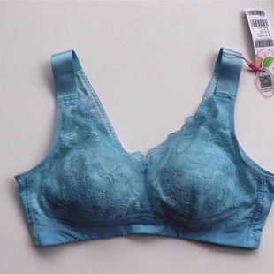 依曼丽专柜睡眠养护背心文胸大码无钢圈美背胸罩YY18825 18826