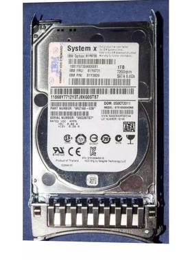 服务器硬盘 1TB SATA 6Gb 2.5 81Y9730 81Y9731 81Y3829