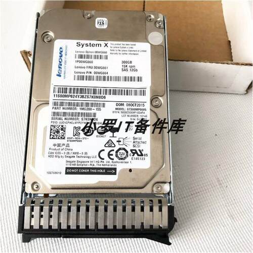 / 00WG660 00WG661 300GB 15K 12Gbps SAS 2.5 3650M5