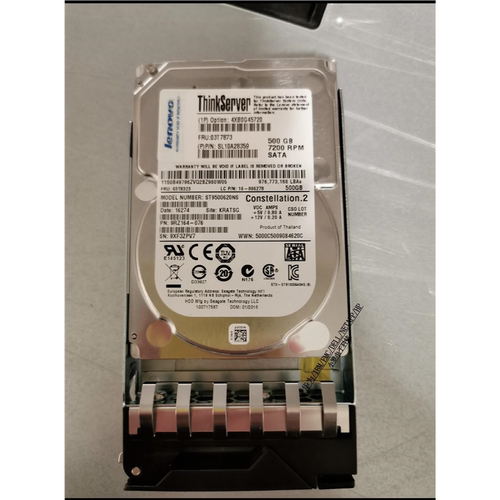 / 500G 7.2K SATA 2.5寸  03T7873 03T8323 服务器硬盘