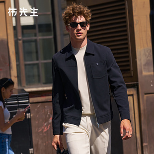 百搭机能外套PT16787 2025秋冬款 MrBu布先生金典翻领牛仔款 夹克衫
