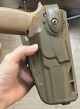 蓝星P320枪套M17M18战术快拔套UDL X5下沉腰挂绑腿通用N12双防p12