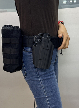 战术腰封茉莉电手快拔套DX2011 C2 G17 G18C OY tti火鹤北青枪套