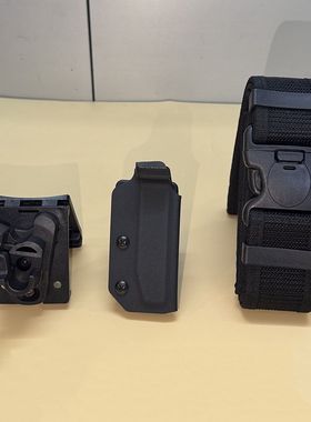 DX2011快拔套战术C2通用弹夹套电手装加蛋器腰带枪套下挂手电带灯