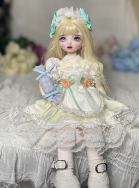 30厘米改妆6分娃娃mjd22关节换装女孩玩具公主洋娃娃儿童生日礼物