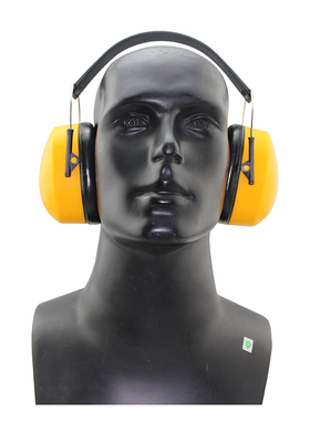 以勒NRR 25dB SNR 30dB便携式机械制造建筑工地工厂降噪隔音耳罩