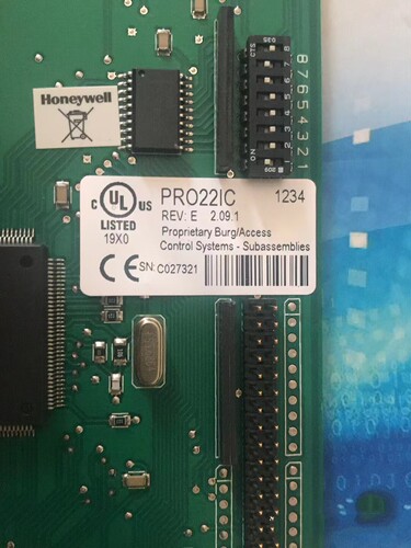 门禁主板双门控制器PRO22IC霍尼