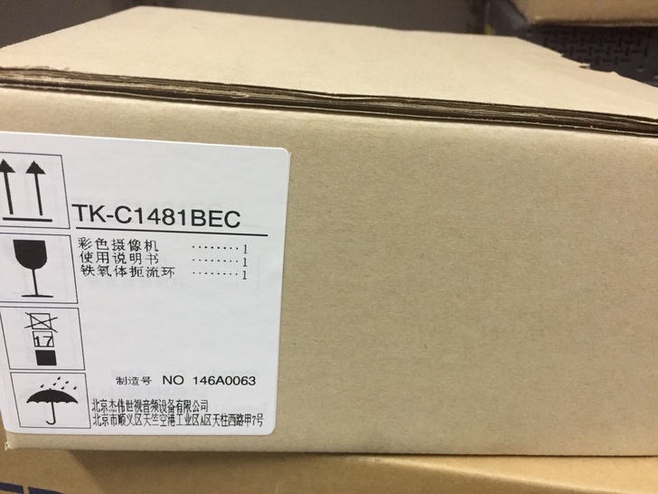 杰伟世 JVCTK-C1030EC 单体摄像机 监控彩色摄像机