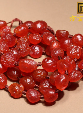 方言黑山红葡萄干玛瑙多圈手链