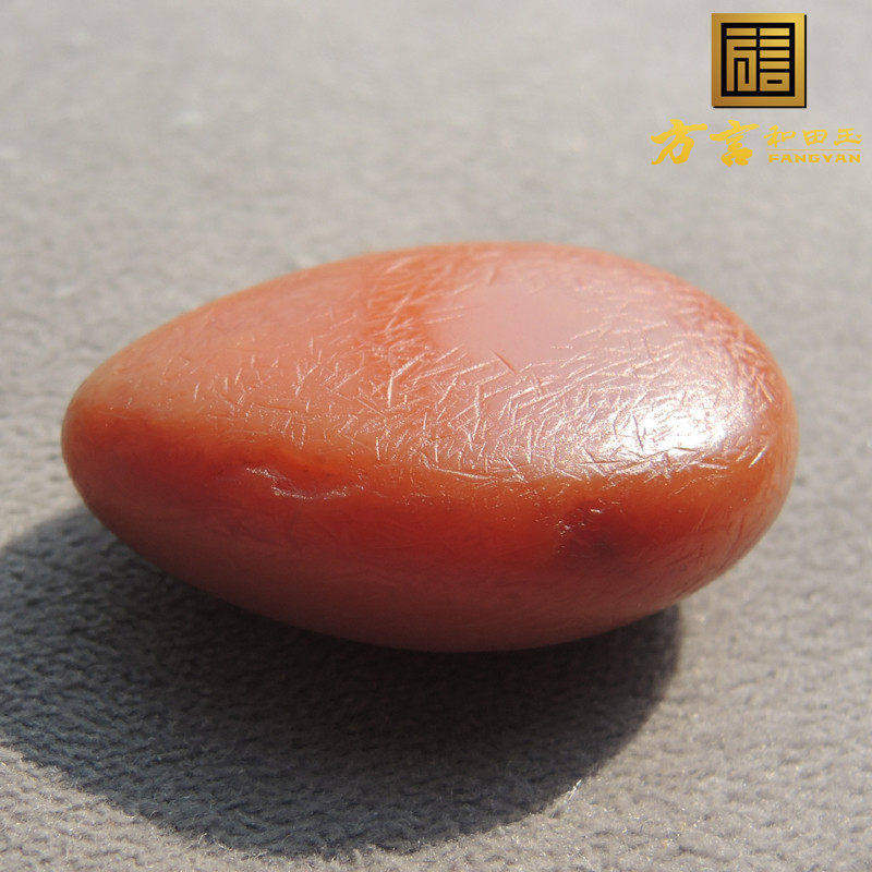 方言镇店之宝放巨漏普及老熟如酥罕见指甲纹黄金色黄玉籽料原石R