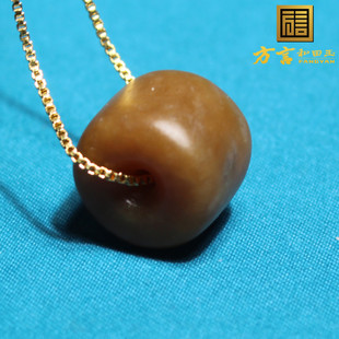 2026必入方言和田玉新疆且末料油润高脂糯聚红糖玉桶珠DIY配饰A6