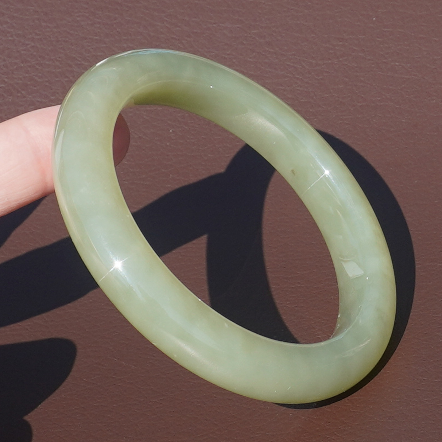 方言和田玉新疆高脂青黄口料手镯