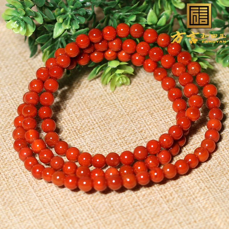 方言和田玉精品复古l南红玛瑙